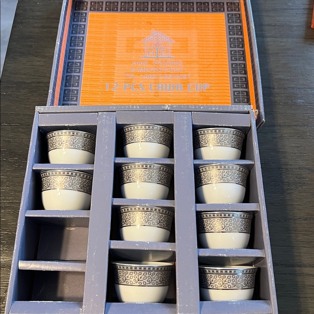 Sake / Cawa Cup Set tea Arabic Turkish Coffee